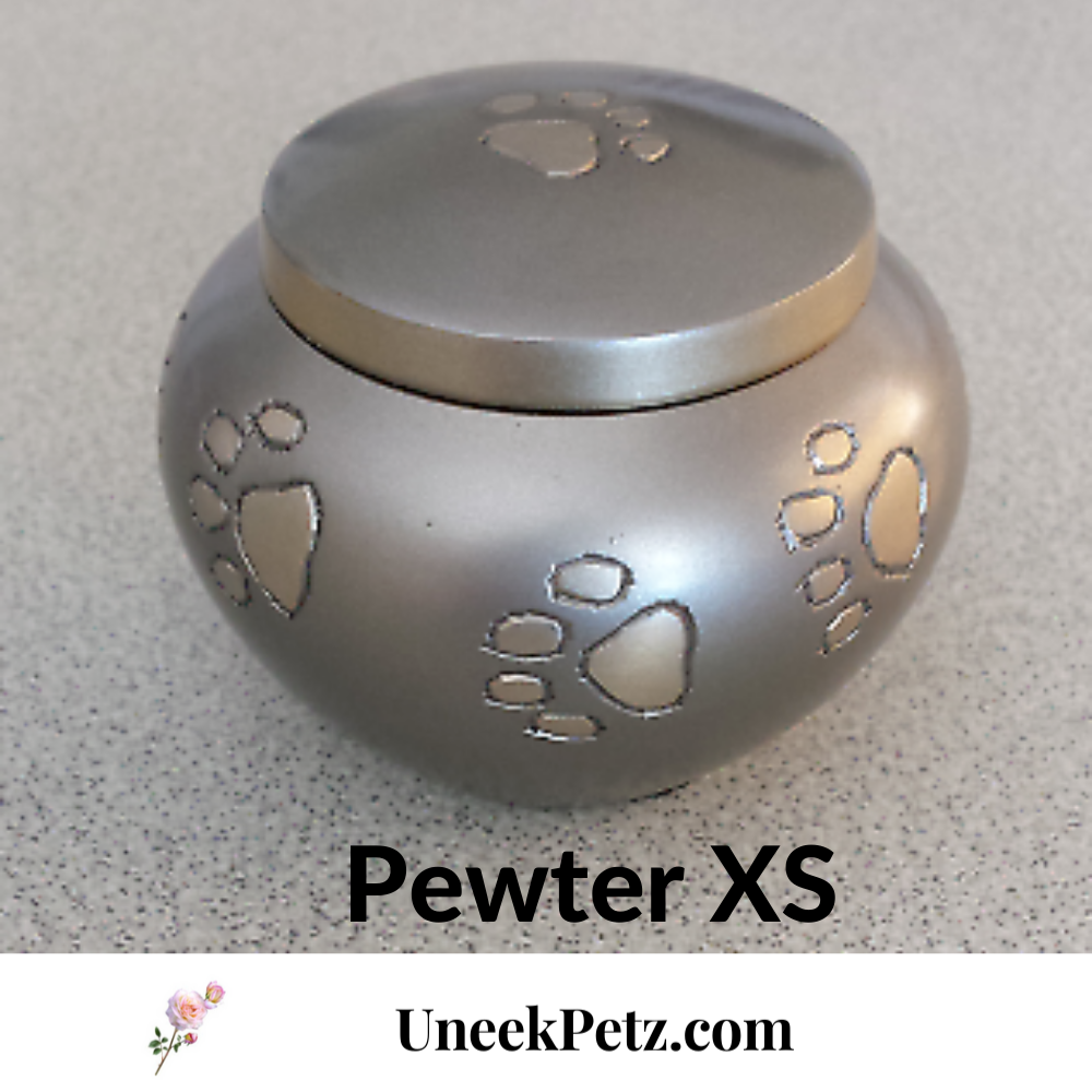 Pewter XS with rose